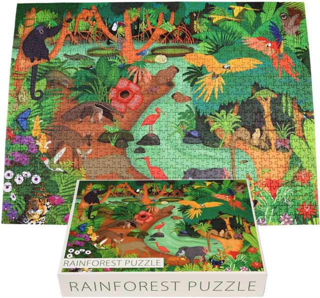 Jigsaw puzzle 1000 pieces  Rainforest