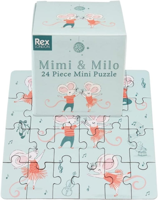 Mini jigsaw puzzle  Mimi and Milo