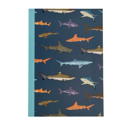A5 notebook  Sharks
