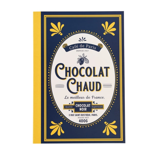 A5 notebook  Cafe de paris chocolate chaud