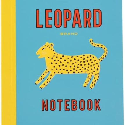 A6 notebook  Leopard