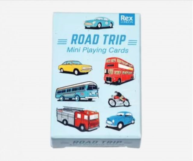 Mini playing cards  Road Trip