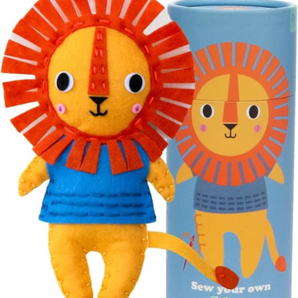 Felt Craft Kit  Sew Your Own Lion