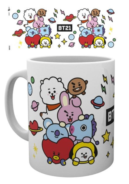 BT21 Mug  Tata Chimmy RJ Koya Cooky Mang  Shooky