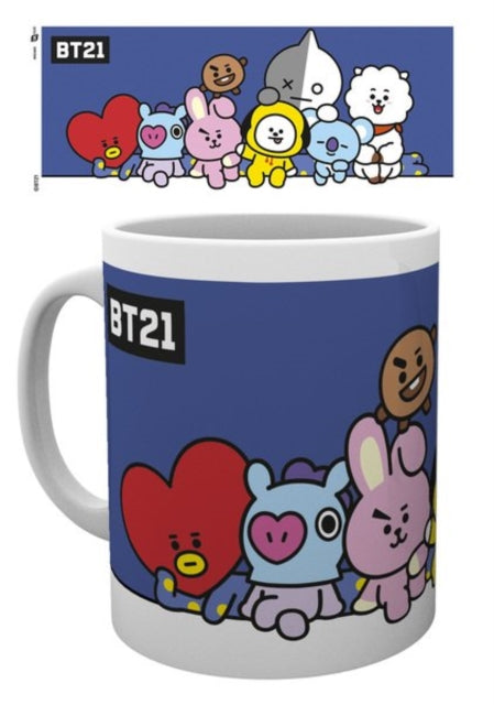 BT21 Mug  Chimmy Tata Shooky Cooky RJ Koya Mang  Van