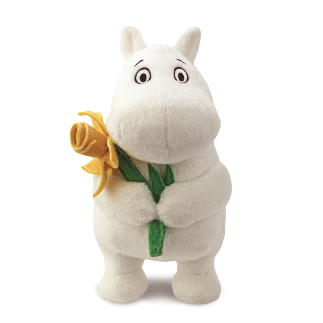 Moomin Standing with Daffodil Plush Toy