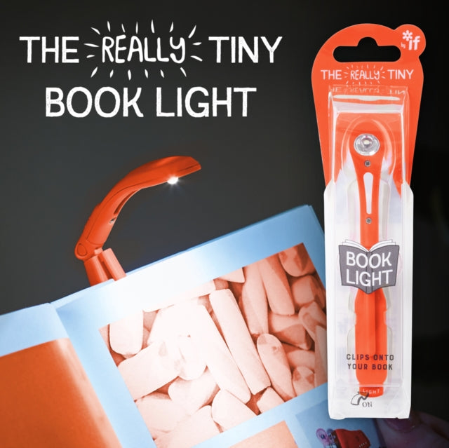 Really Tiny Book Light  Orange