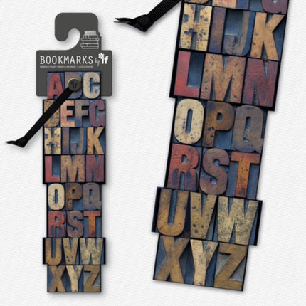 Academia Collection Bookmark Letter Press