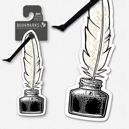 Academia Collection Bookmark Quill  Ink