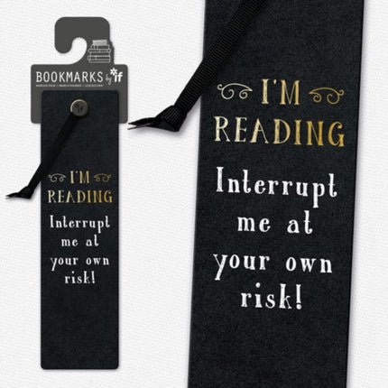 Literary Collection Bookmark Interupt Me