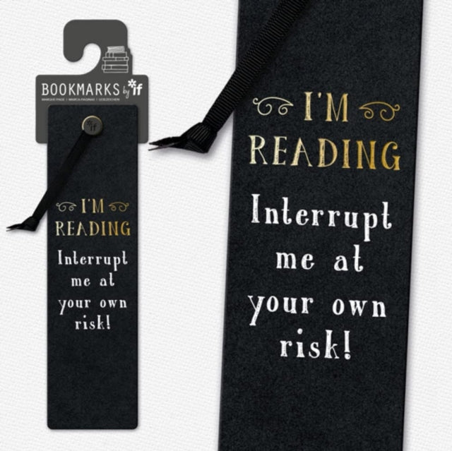 Literary Collection Bookmark Interupt Me