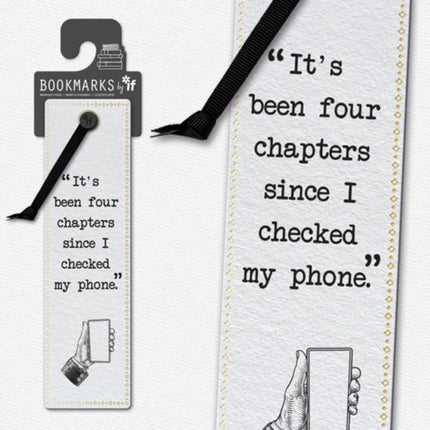 Literary Collection Bookmark Checked My Phone