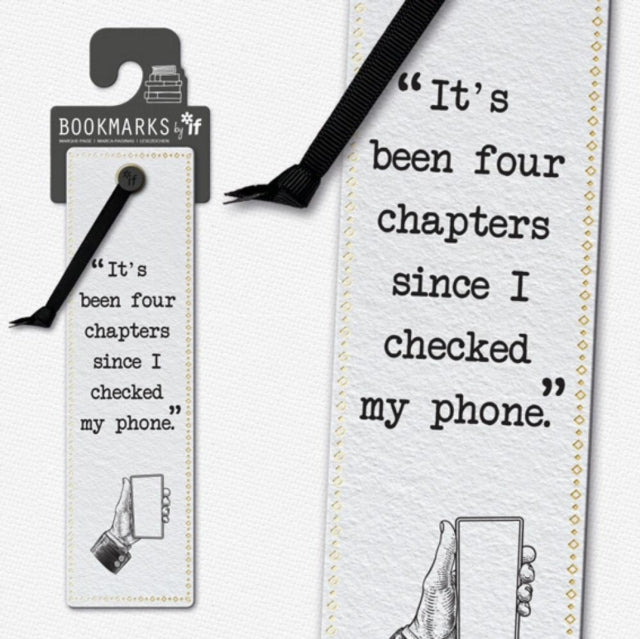 Literary Collection Bookmark Checked My Phone