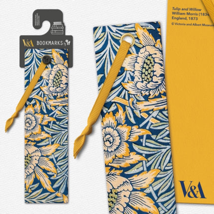 Va Collection Bookmark Morris Tulip  Willow