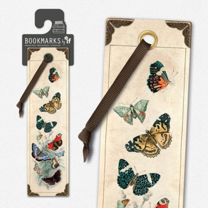 Vintage Collection Bookmark Butterflies