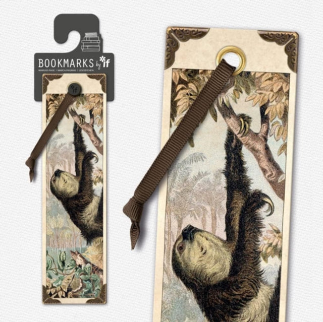 Vintage Collection Bookmark Sloth
