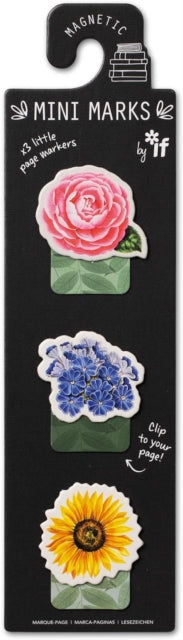 Magnetic Mini Marks By If  Flowers