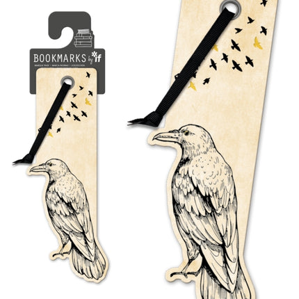 Quirky Bookmarks  Crow