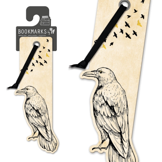 Quirky Bookmarks  Crow