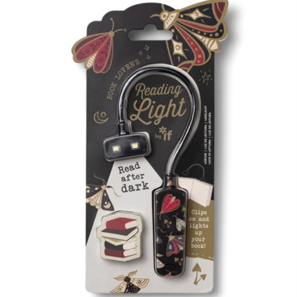 Book Lovers Reading Light  Moths