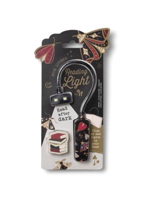 Book Lovers Reading Light  Moths