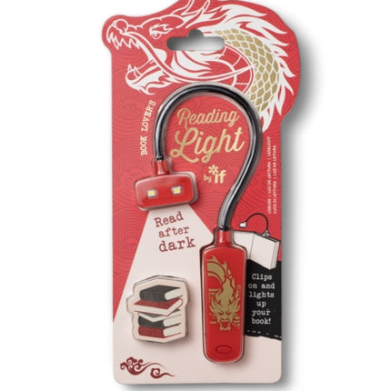 Book Lovers Reading Light  Warrior Dragon