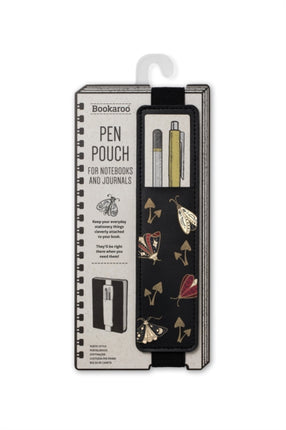 Bookaroo Pen Pouch  Moths
