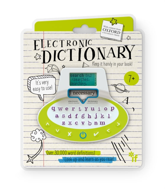 Childrens Electronic Dictionary Bookmark