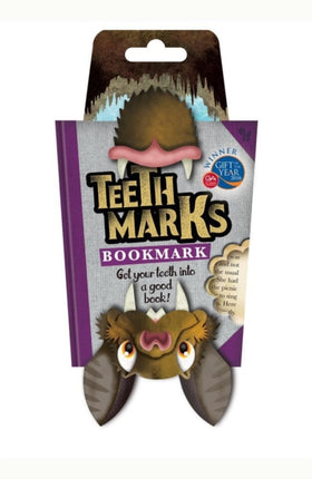 TeethMarks BookmarksBat