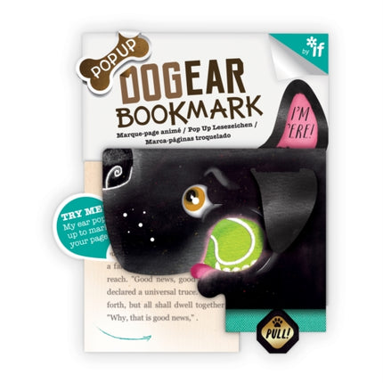 Dog Ear Bookmarks  Diana Black Labrador