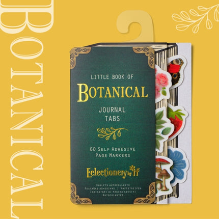 Eclectionery Journal Tabs  Botanical