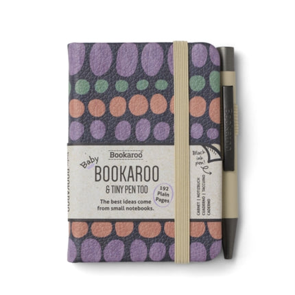 Bookaroo  A7 Baby Notebook  Pen  Pastels Cream  Dots
