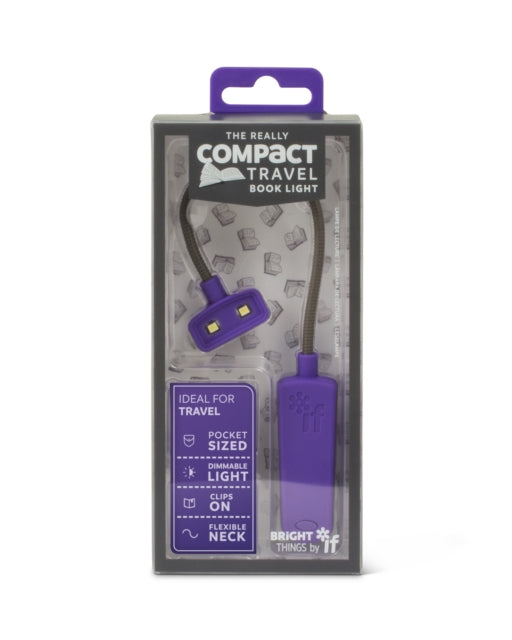 The Really Compact Travel Book Light  Purple