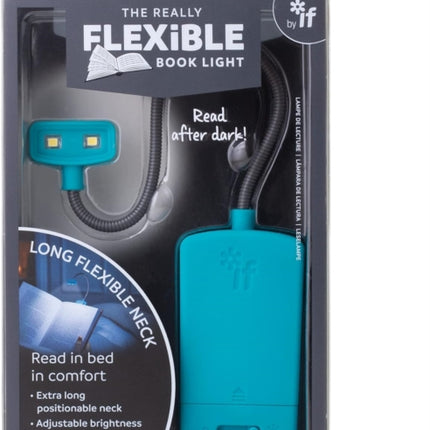 The Really Flexible Book Light  Turquoise