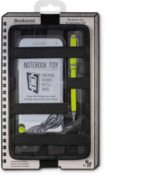 Bookaroo Notebook Tidy  Black