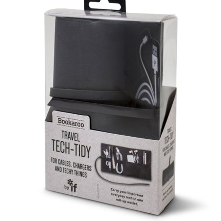 Bookaroo Travel TechTidy  Black