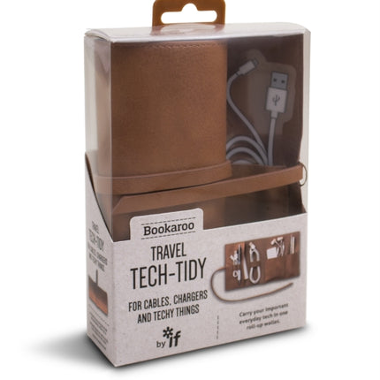 Bookaroo Travel TechTidy  Brown