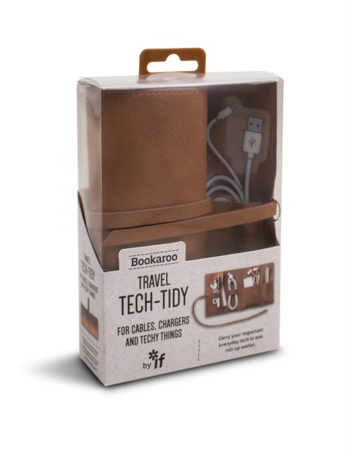 Bookaroo Travel TechTidy  Brown