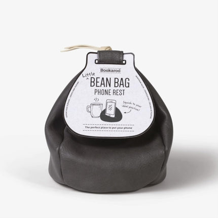 Bookaroo Little Bean Bag Phone Rest  Charcoal