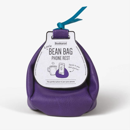 Bookaroo Little Bean Bag Phone Rest  Purple