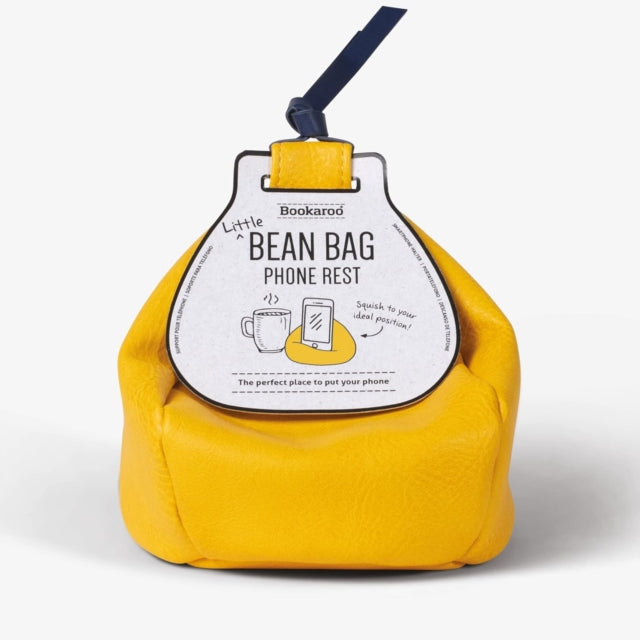 Bookaroo Little Bean Bag Phone Rest  Yellow