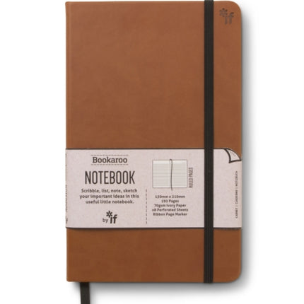 Bookaroo Notebook   Brown