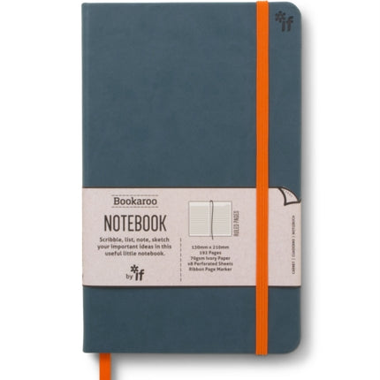 Bookaroo Notebook   Teal