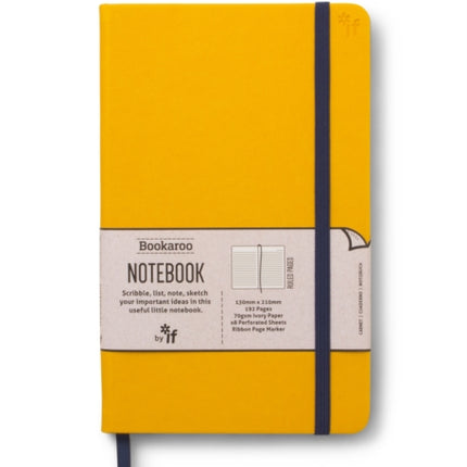 Bookaroo Notebook   Mustard