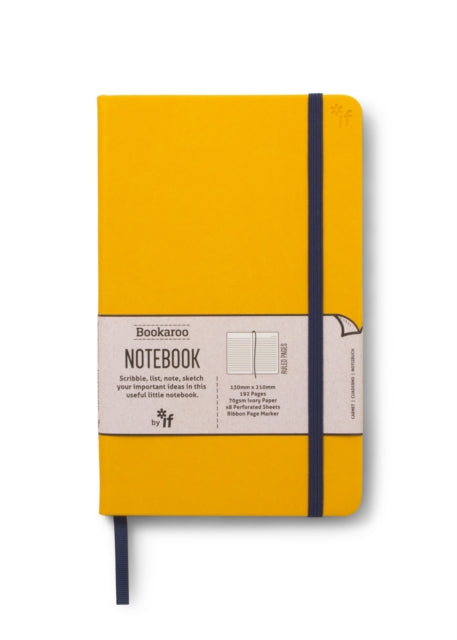 Bookaroo Notebook   Mustard