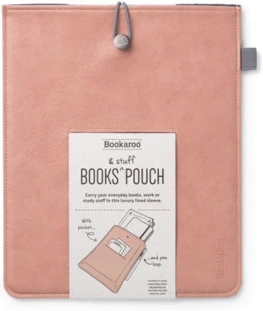 Bookaroo Books  Stuff Pouch  Blush