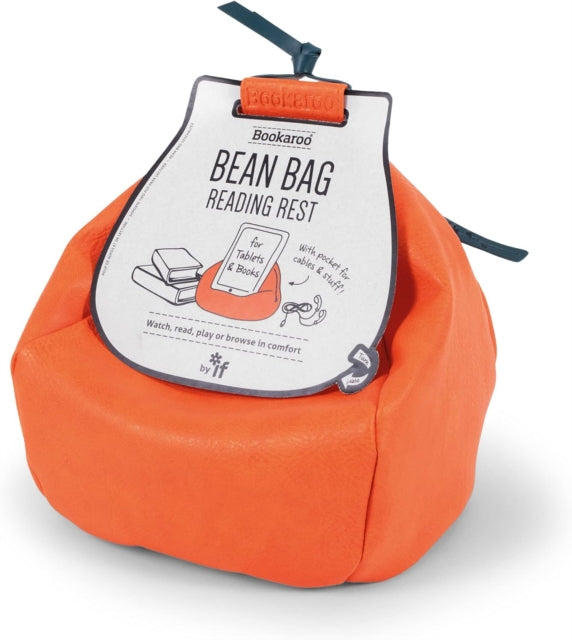 Bookaroo Bean Bag Reading Rest  Orange
