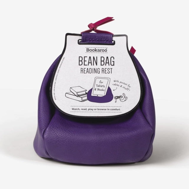 Bookaroo Bean Bag Reading Rest  Purple