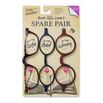 Easy Readers  Book Lovers Spare Pair 2.5