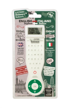 Electronic Dictionary Bookmark Travel Edition  ItalianEnglish